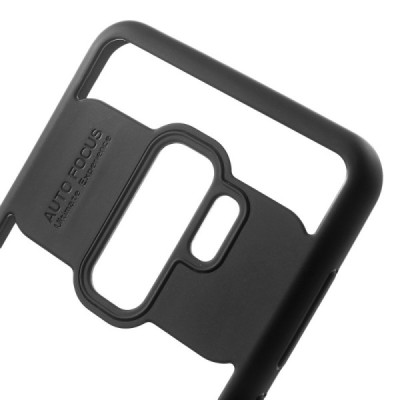 Samsung Galaxy S9+ (G965) „FOCUS“ dzidrs apmales melnā krāsā apvalks / Vacins.lv