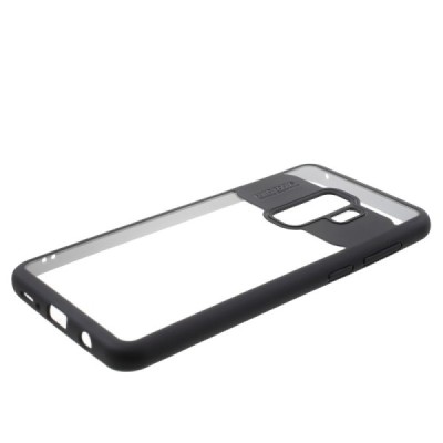 Samsung Galaxy S9+ (G965) „FOCUS“ dzidrs apmales melnā krāsā apvalks / Vacins.lv