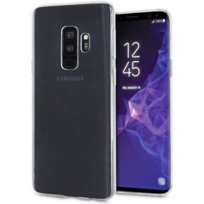 Samsung Galaxy S9+ (G965) dzidrs (caurspīdīgs) cieta silikona TPU pasaulē planākais apvalks / Vacins.lv