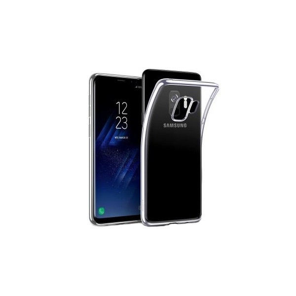 Cieta silikona (TPU) apvalks - dzidrs (Galaxy S9)