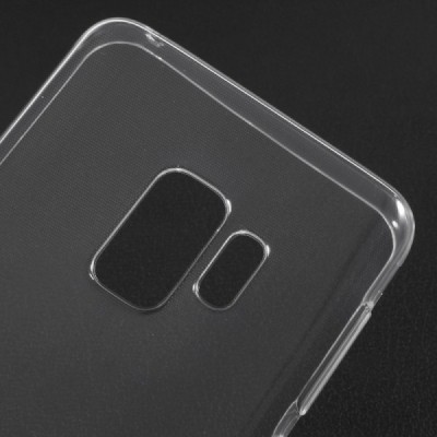 Samsung Galaxy S9 (G960) dzidrs (caurspīdīgs) cieta silikona TPU pasaulē planākais apvalks / Vacins.lv
