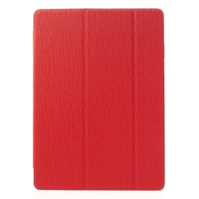 Samsung Galaxy Tab 4 10.1 T535 (T530, T531) atverčiamas pastatomas raudonas dėklas / Priedai.lt