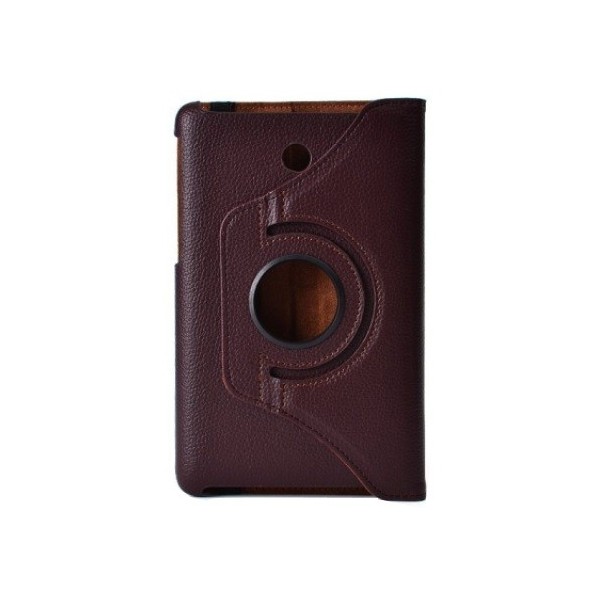 Atverčiamas dėklas (360°) - rudas (Fonepad 7)