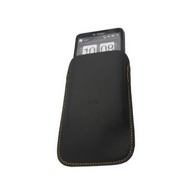 Universāla HTC melna ieliktņa ādas - futrālis / Vacins.lv