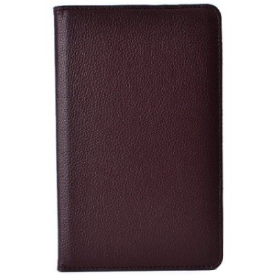 Asus Fonepad 7 atverčiamas, sukamas 360 laipsnių, rudas odinis dėklas - stovas / Priedai.lt