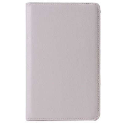 Asus Fonepad 7 atverčiamas, sukamas 360 laipsnių, baltas odinis dėklas - stovas / Priedai.lt