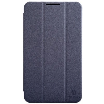Asus Fonepad 7 „Nillkin“ Sparkle atverčiamas pilkas odinis dėklas - knygutė / Priedai.lt