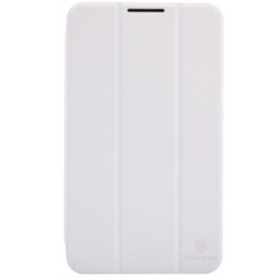 Asus Fonepad 7 „Nillkin“ Sparkle atverčiamas baltas odinis dėklas - knygutė / Priedai.lt