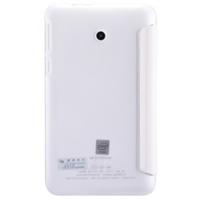 Asus Fonepad 7 „Nillkin“ Sparkle atverčiamas baltas odinis dėklas - knygutė / Priedai.lt