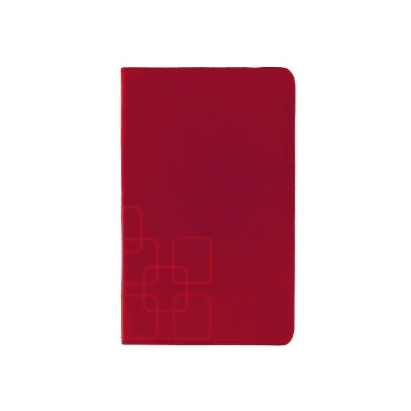 „Squares“ atvēramais futrālis - sarkans (Galaxy Tab S 8.4)