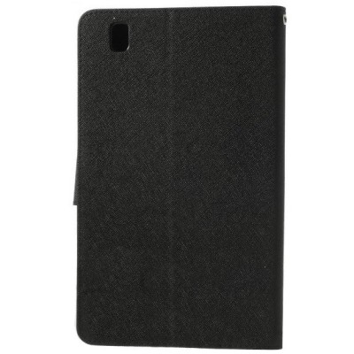 „Mercury“ Fancy Samsung Galaxy Tab Pro 8.4 (T320) juodas odinis dėklas / Priedai.lt