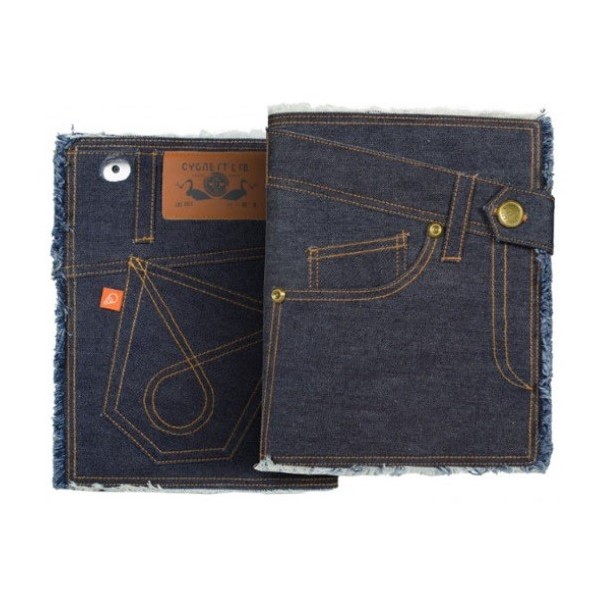 „Cygnett“ Indigo atvēramais maciņš - tumši zils (iPad 2 / 3 / 4)