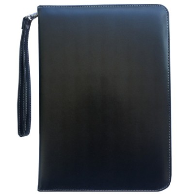 Apple iPad Pro 9.7" klasisks atvēramais melns futrālis / Vacins.lv