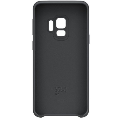 Samsung Galaxy S9 (G960) „Samsung“ Silicone Cover kieto silikono juodas dėklas / Priedai.lt