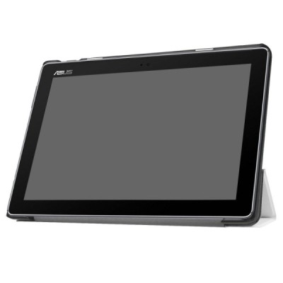 Asus ZenPad 10 (Z300C, Z300CL, Z300CG, Z301ML, Z301MFL) atvēramais balts maciņš / Vacins.lv