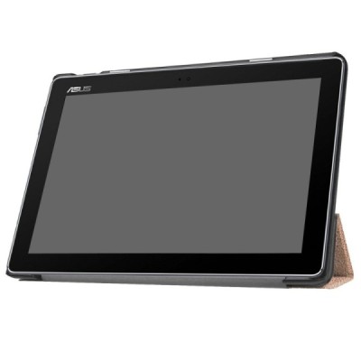 Asus ZenPad 10 (Z300C, Z300CL, Z300CG, Z301ML, Z301MFL) atvēramais zelta maciņš / Vacins.lv