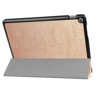 Asus ZenPad 10 (Z300C, Z300CL, Z300CG, Z301ML, Z301MFL) atvēramais zelta maciņš / Vacins.lv