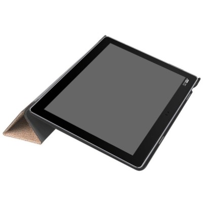 Asus ZenPad 10 (Z300C, Z300CL, Z300CG, Z301ML, Z301MFL) atvēramais zelta maciņš / Vacins.lv