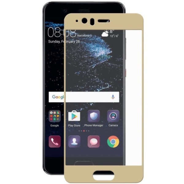 „Hat-Prince“ Tempered Glass ekrāna aizsargstikls 0.26 mm - zelta (P10)