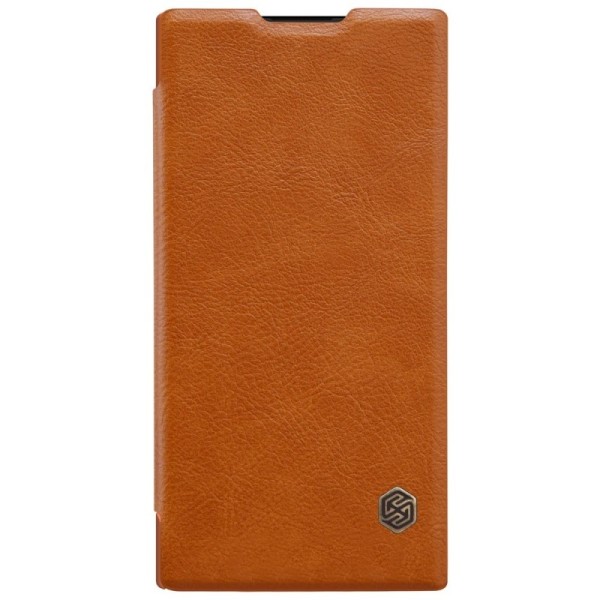 „Nillkin“ Qin atvēramais maciņš - brūns (Xperia XA2)