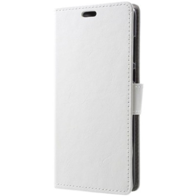 Huawei P20 Pro atvēramais ādas balts maciņš, grāmata (maks) / Vacins.lv