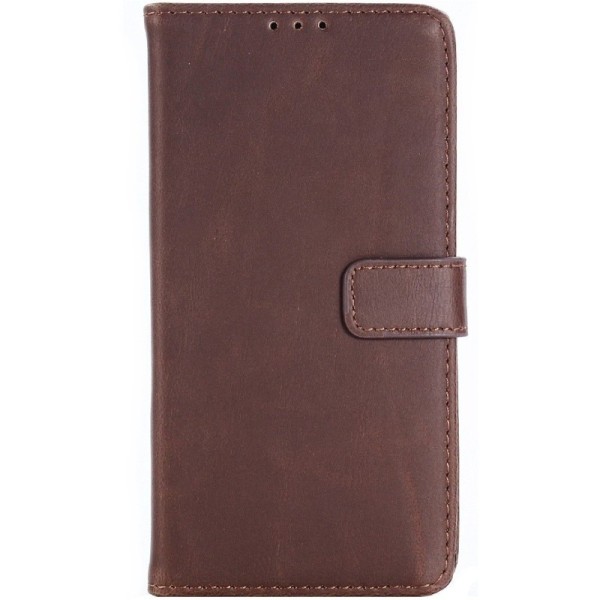 „Retro“ atvēramais maciņš - tumši brūns (Xperia XA2)