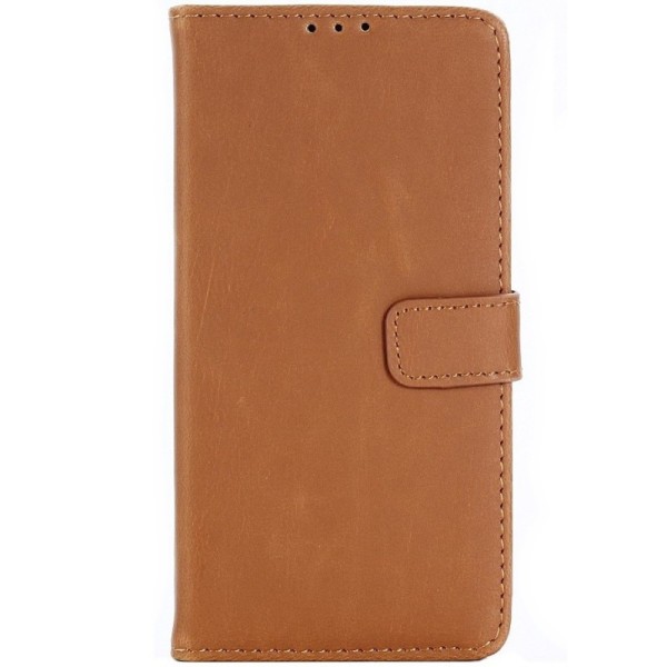 „Retro“ atverčiamas dėklas - šviesiai rudas (Xperia XA2)