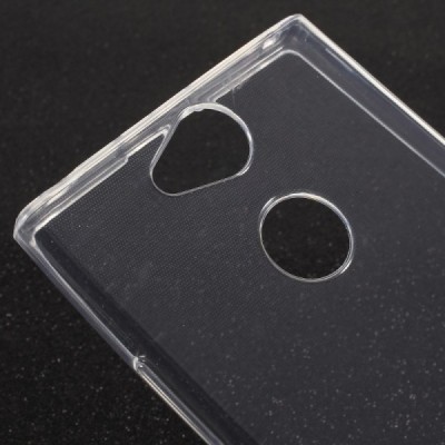 Sony Xperia XA2 (XA2 Dual) kieto silikono TPU skaidrus dėklas - nugarėlė / Priedai.lt