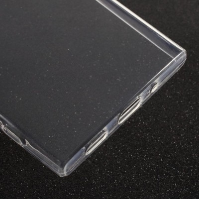 Sony Xperia XA2 (XA2 Dual) kieto silikono TPU skaidrus dėklas - nugarėlė / Priedai.lt