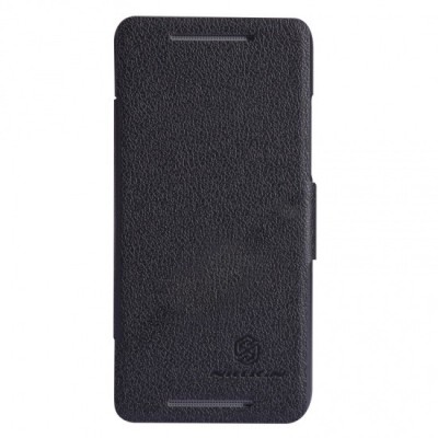 „Nillkin“ Fresh atverčiamas HTC One M7 juodas dėklas (Dėkliukas) / Priedai.lt