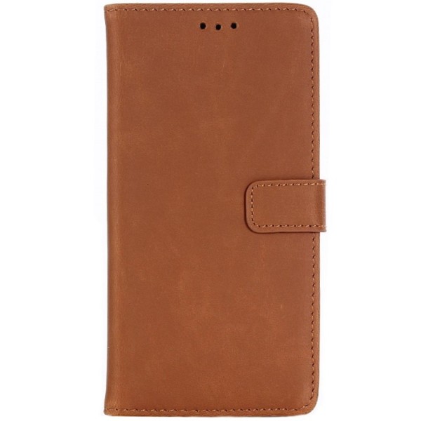 „Retro“ atvēramais maciņš - gaiši brūns (Xperia XZ2)