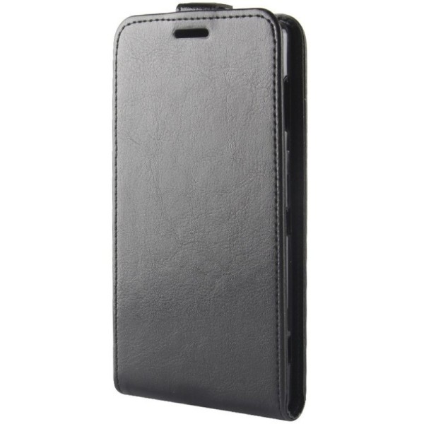 Vertikaliai atverčiamas dėklas - juodas (Xperia XZ2)