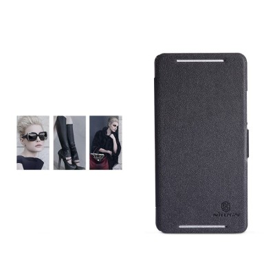 „Nillkin“ Fresh atverčiamas HTC One Max juodas dėklas / Priedai.lt