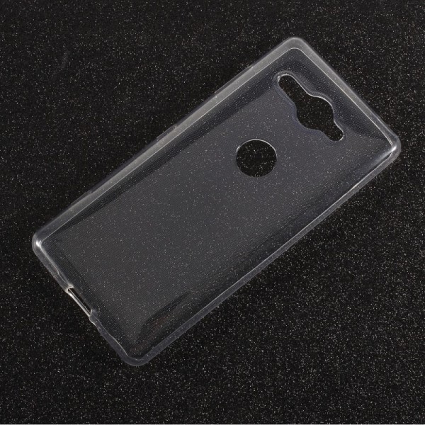 Kieto silikono (TPU) dėklas - skaidrus (Xperia XZ2 Compact)