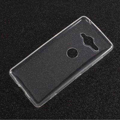 Sony Xperia XZ2 Compact kieto silikono TPU skaidrus dėklas - nugarėlė / Priedai.lt