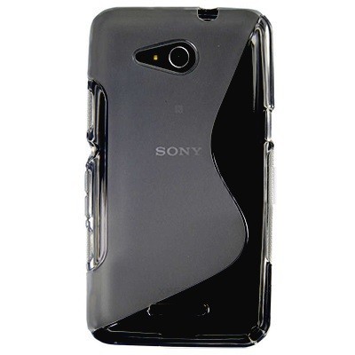 Sony Xperia E4g dzidrs cieta silikona (TPU) pelēks apvalks / Vacins.lv