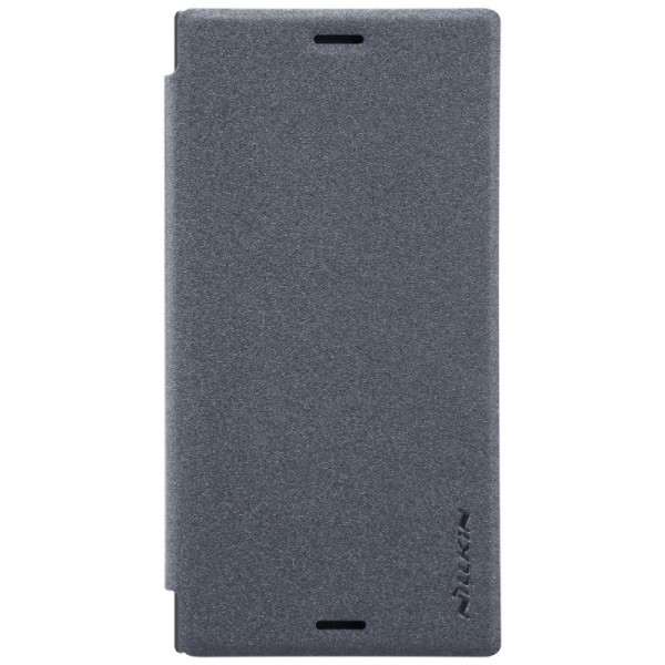 „Nillkin“ Sparkle atverčiamas dėklas - pilkas (Xperia XZ1 Compact)