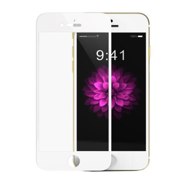 „Remax“ Premium Tempered Glass ekrāna aizsargstikls 0.3 mm - balts (iPhone 6 / 6S)