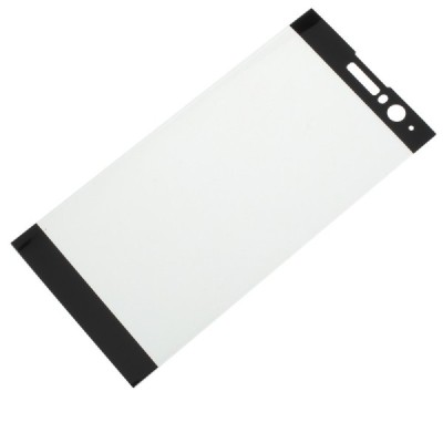 Sony Xperia XA2 (XA2 Dual) „Calans“ 9H Tempered Glass sustiprintos apsaugos juodas pilnai dengiantis apsauginis ekrano stiklas 0