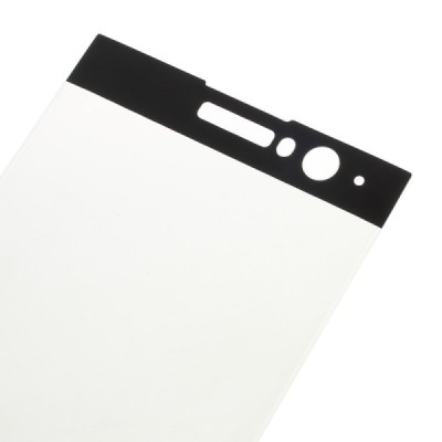 Sony Xperia XA2 (XA2 Dual) „Calans“ 9H Tempered Glass sustiprintos apsaugos juodas pilnai dengiantis apsauginis ekrano stiklas 0