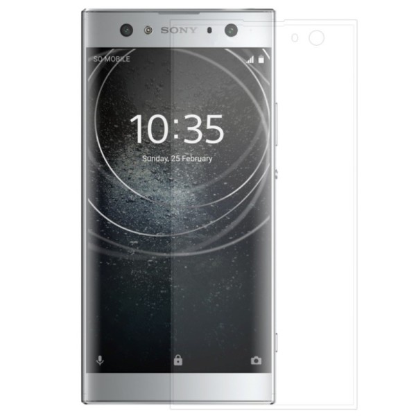 „Calans“ Tempered Glass pilnai dengiantis apsauginis ekrano stiklas 0.2 mm - skaidrus (Xperia XA2)