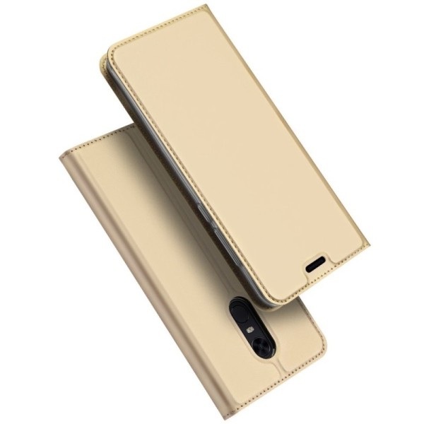 „Dux Ducis“ Skin atverčiamas dėklas - auksinis (Redmi 5 Plus)