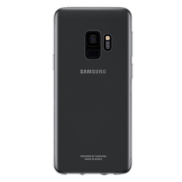 „Samsung“ Clear Cover TPU apvalks - pelēks (Galaxy S9)