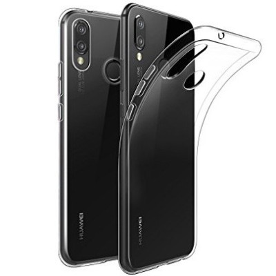 Huawei P20 Lite (Nova 3e) skaidrus (permatomas) kieto silikono TPU ploniausias pasaulyje bespalvis dėklas / Priedai.lt