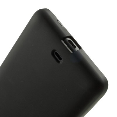 Microsoft Lumia 535 kieto silikono TPU juodas dėklas - nugarėlė / Priedai.lt