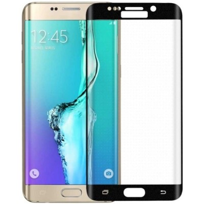 Samsung Galaxy S7 (G930) „Fema“ 9H Tempered Glass sustiprintos apsaugos juodas pilnai dengiantis apsauginis ekrano stiklas 0,26