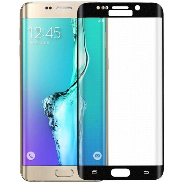 „Fema“ Tempered Glass ekrāna aizsargstikls 0.26 mm - melns (Galaxy S7)