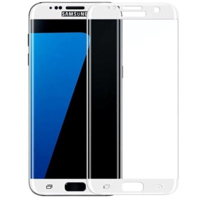 Samsung Galaxy S7 Edge (G935) „3D Rewan“ 9H Tempered Glass sustiprintos apsaugos baltas pilnai dengiantis apsauginis ekrano stik