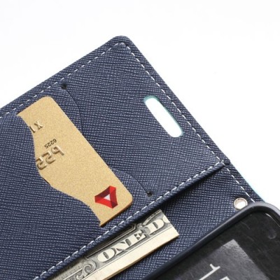 „Mercury“ Samsung Galaxy S2 žalias odinis atverčiamas dėklas - piniginė / Priedai.lt