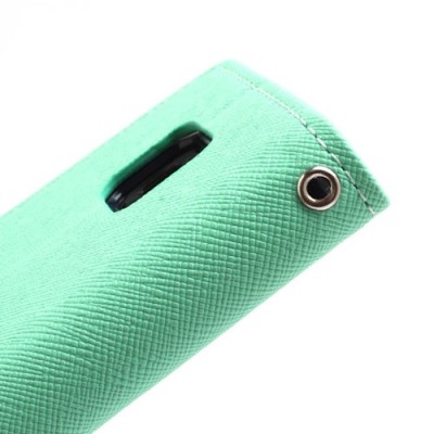 „Mercury“ Samsung Galaxy S2 žalias odinis atverčiamas dėklas - piniginė / Priedai.lt